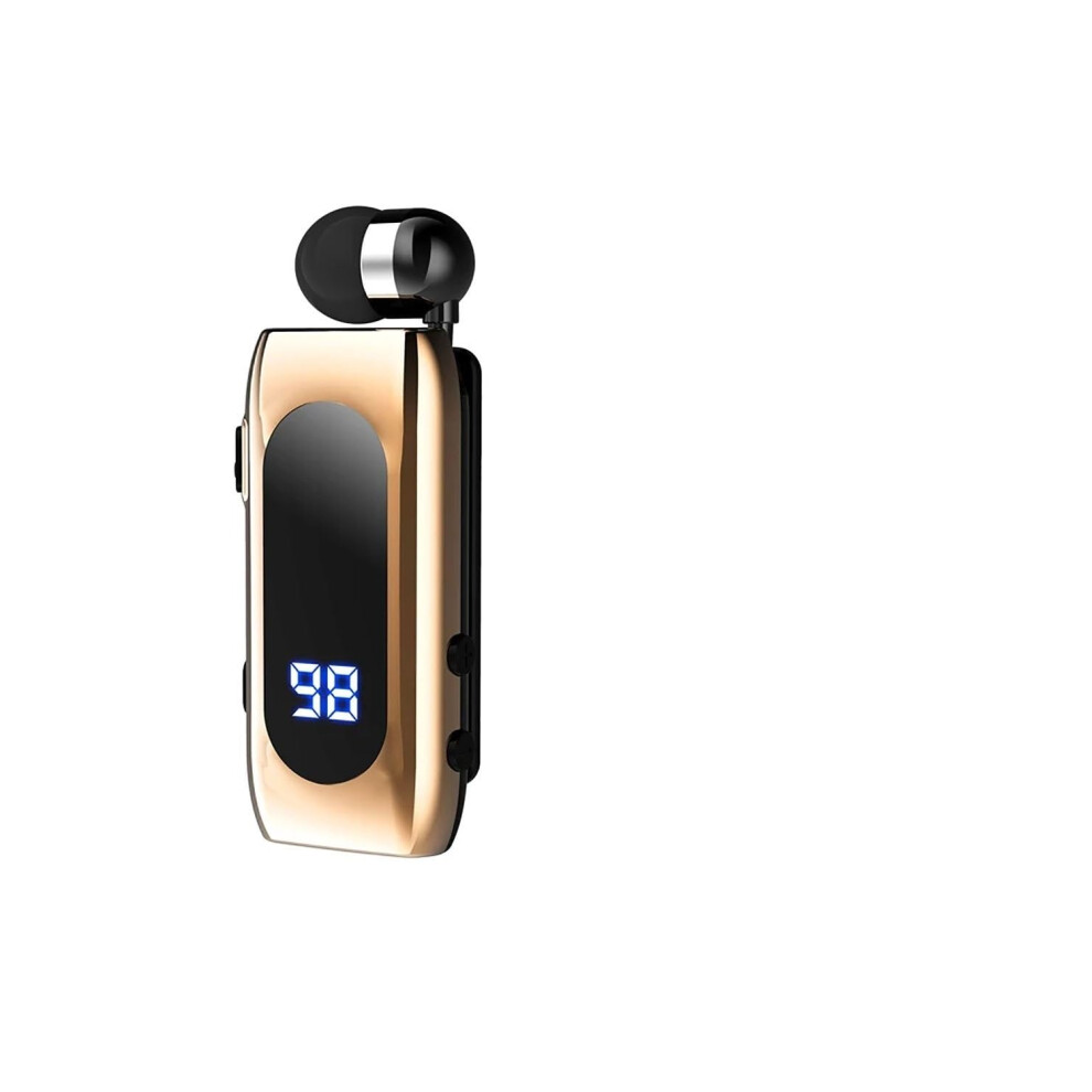 Onear Headset Bluetooth 5.1 K55gold, Lavalier Earbuds, Vibration Call Reminder, Handsfree Phone 9426802691009