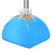 Parasol de plage poids de Base 600D tissu parasol-Bleu ciel