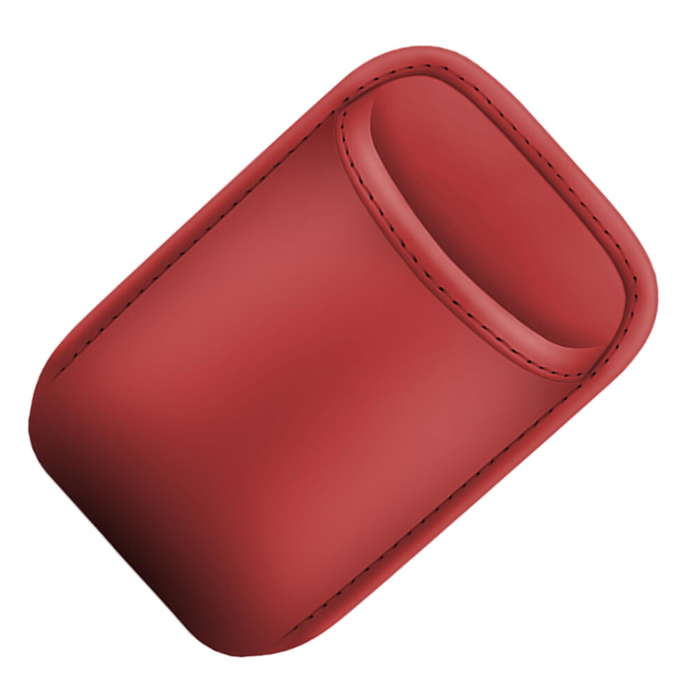 Car Cup Holder Pu Leather Backseat Organizer With Spillproof Antislip Multi Compartments 9347817315196
