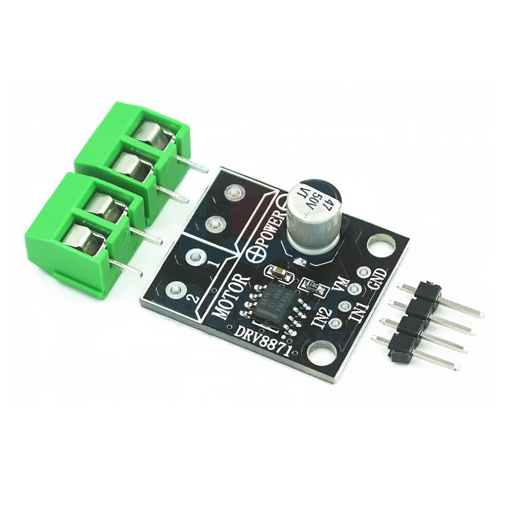 Drv8871 Dc Motor Driver Breakout Board, 6.5V45v Pwm Control Module, Hbridge Motor Driver Module 9426802690996