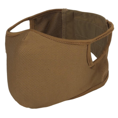 Face Mask Breathable Half Face Mask With Silicone Insert Foldable Shield For Shooting