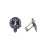 Crawford Clan Crest Pewter T-Bar Cufflinks 1