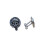 Hamilton Clan Crest Pewter T-Bar Cufflinks 1