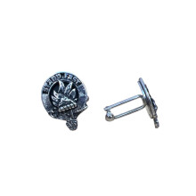 Grant Clan Crest Pewter T-Bar Cufflinks