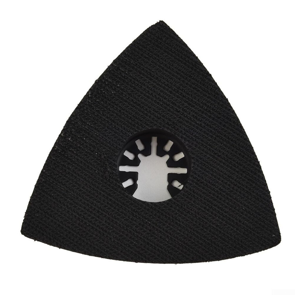 Flexible 82Mm Triangular Oscillating Tool Sanding Pad, Quick Release, 1Pc, 80Mm Compatible 9189345412776