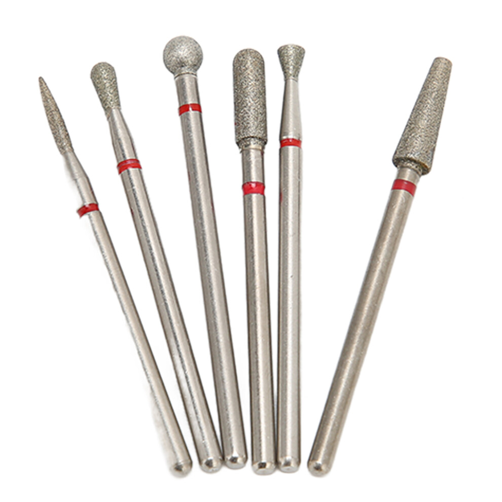 12Pcs Diamond Nail Drill Bits Set, Manicure Polishing & Reshaping