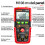 ANENG M108 Digital Multimeter 4000 Counts, Auto Range, Backlit LCD 6