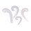 Plastic Sewing Tools Metric Shaped Ruler Sew French Curve Ruler Clear Sewing Ruler For Pattern Making Ruler Multi Function Ruler Fashion Design Tool 2