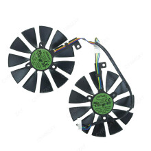 2PCS/SET T129215SH DC12V 0.30A graphics card fan Compatible For ASUS DUAL RTX 2080 O8G Ref: 7609