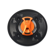 8 Colors Fuel Gas Tank Cap Cover for Panigale V4 V4S V4R 20182021 Quick Release Motorcycle Tank Cap Orange