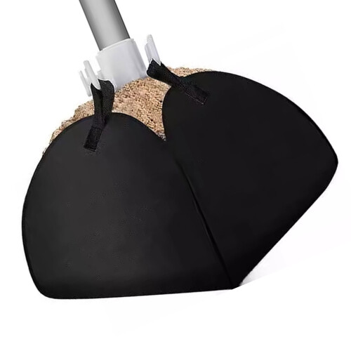 Heavy Duty Beach Umbrella Sand Weight Base Windproof-Black