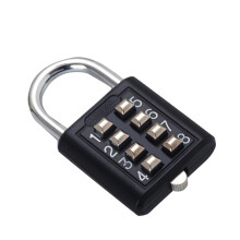 Gym Padlock with Code, Small Combination Lock 8/10 Digits, Students Toolbox Button Combination Security Padlock, Practical Gift