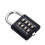 Gym Padlock with Code, Small Combination Lock 8/10 Digits, Students Toolbox Button Combination Security Padlock, Practical Gift 1