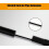 Badminton Net Stand Foldable, With Carry Bag, Lightweight Adjustable Net Support For Junior, No Tools Or Stakes Required 4