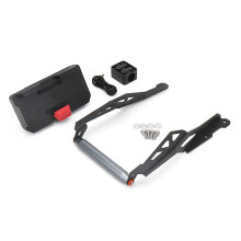 Navigation Bracket For CFMOTO 800MT MT800 Motorcycle GPS Mount 12mm/22mm Front Wireless Charging Phone Holder Black