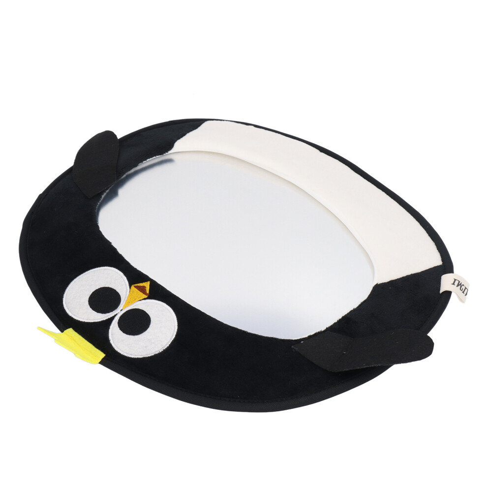 Cartoon Penguin Baby Car Mirror, Acrylic Rearview Seat Safety Mirror