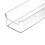 Transparent Plastic Drawer Storage Box 8.8oz Large Rectangle Dividers 1