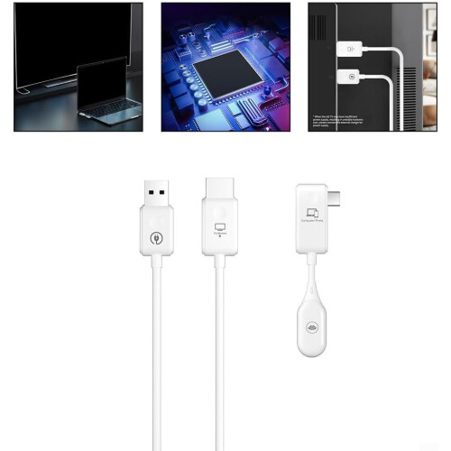 Wireless HD Projector Compact Portable 1080p Wireless Projection Anywhere 2