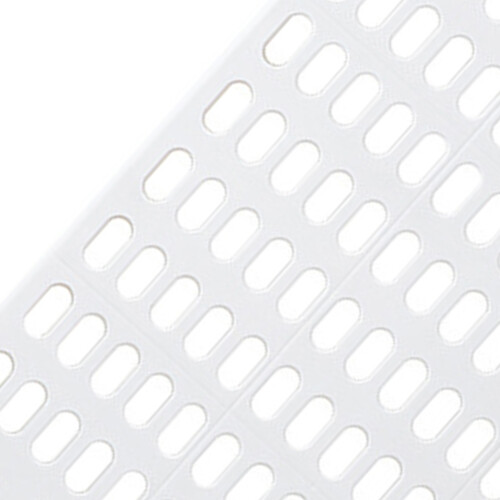 Weißer Steckplatten-Wandorganizer, Selbstklebendes, bohrfreies Display-Panel 2