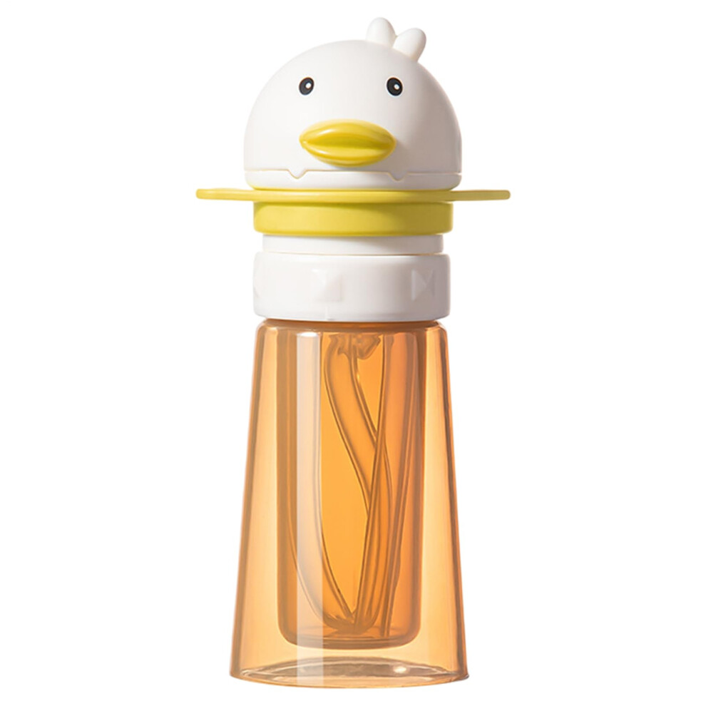 Water Bottle Topper Straw Sippy Cup Lid, Leakproof Portable Twist Outdoor Adapter Replacement For Boys Girls Yellow