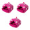 3Pièces Lit Rose Pour Hamster 3