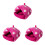 3Pièces Lit Rose Pour Hamster 2