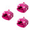 3Pièces Lit Rose Pour Hamster 6