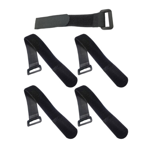 Heavy Duty Hook And Loop Strap 60cm No Slip Fastening For-30
