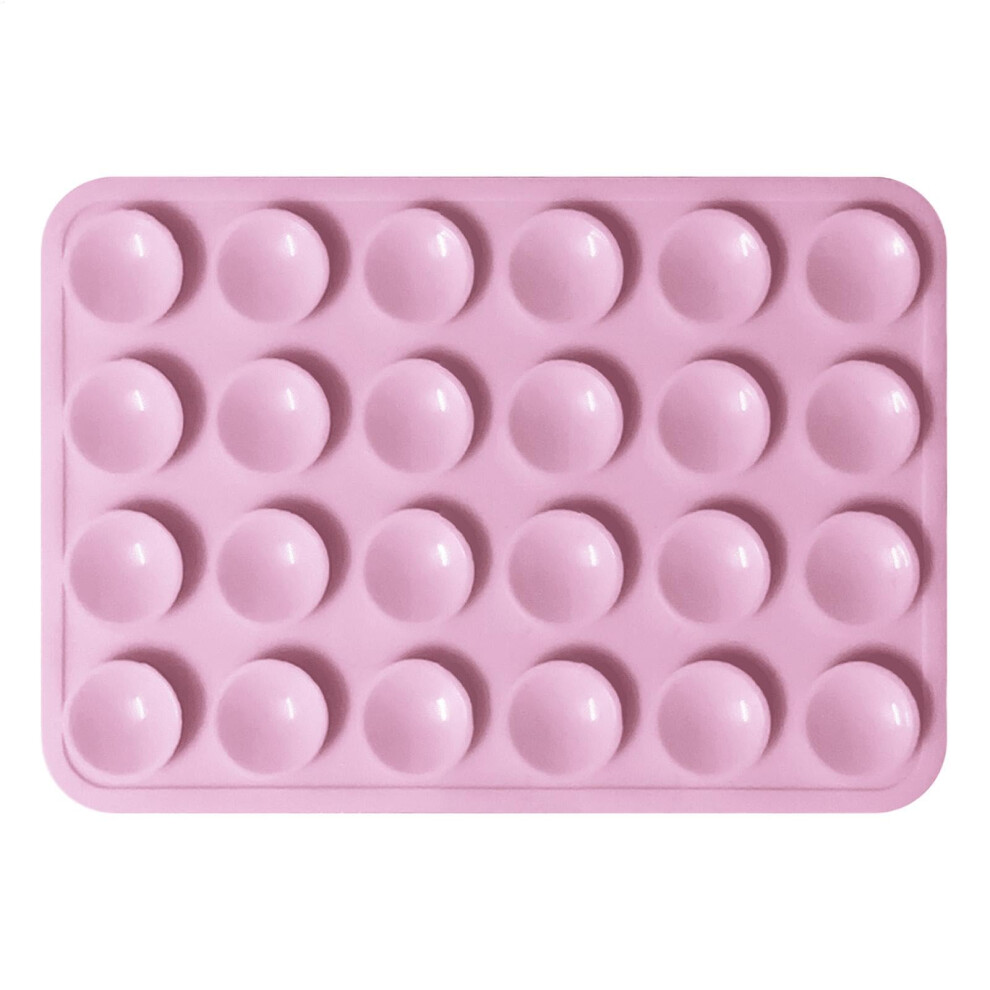 Sticky Grip Phone Case, Suction Phone Holder For Smartphones, Multipurpose Phone Grip Light/Pink 9347817212914