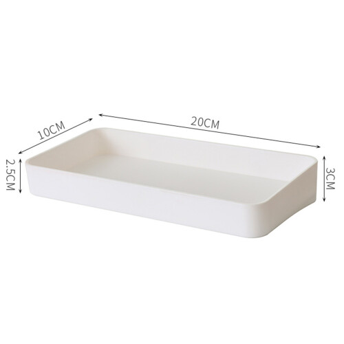 Self-Adhesive Pegboard Wall Organizer for Kitchen, White, Rectangular
