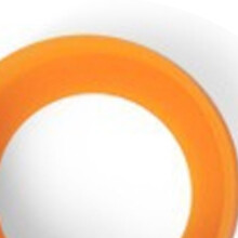 Silikon-Becherbodenprotektor, 7 cm, Orange, 20 g