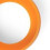 Silikon-Becherbodenprotektor, 7 cm, Orange, 20 g 5