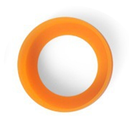 Silikon-Becherbodenprotektor, 7 cm, Orange, 20 g 1