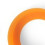 Silikon-Becherbodenprotektor, 7 cm, Orange, 20 g 3