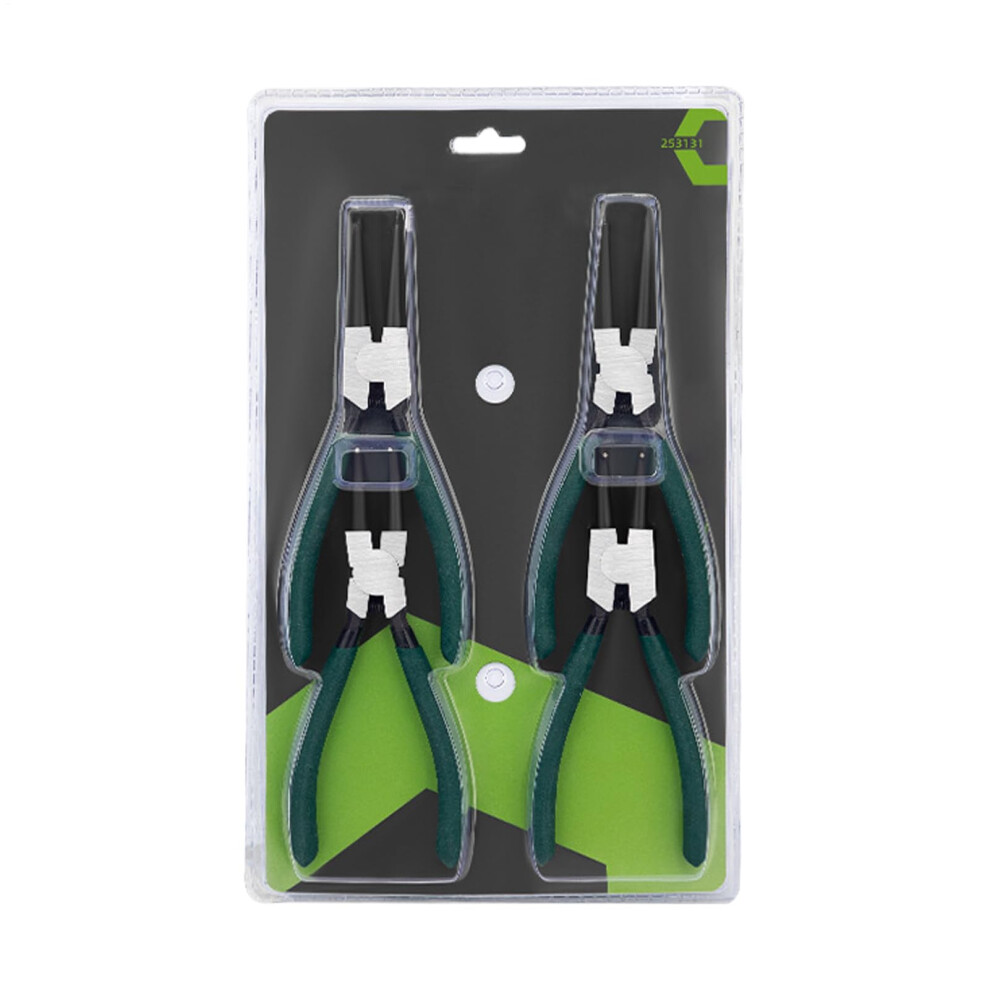 Snap Ring Pliers Set, 4Piece Retaining Ring Tool Kit With Straight And Bent 9347817213317