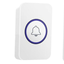 Wireless Caregiver Pager Alert System Call Bell for Elderly, Disabled, 1 Transmitter + 1 Receiver