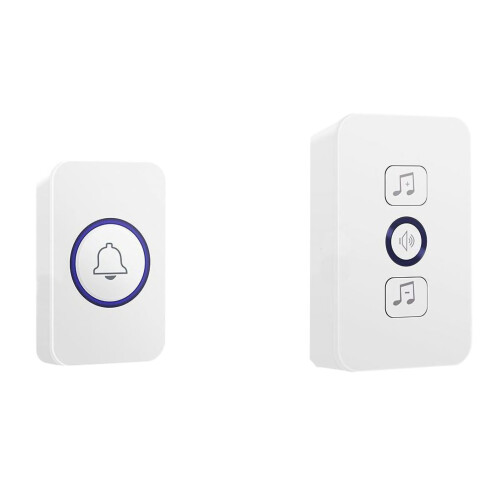 Kabelloses Pfleger-Alarm-System – 1 Sender + 1 Empfänger, ABS-Material 1