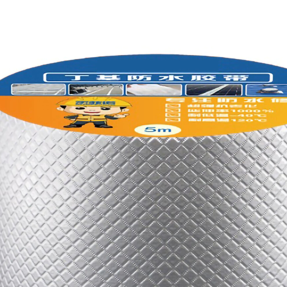 Butyl Waterproof Sealing Tape 10Cmx5m Leak-Proof Rubber Sealant 8731374334362
