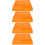 4Pièces Présentoir Forets Orange Flexible Simple À Utiliser 8