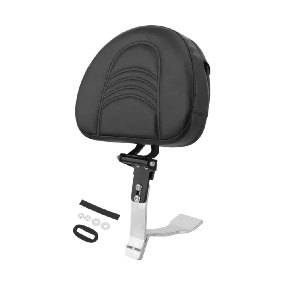 Motorcycle Backrest Back Pad 1Pc Front Driver Backrest Pad For Can Am For Spyder Rt For Se6 For Audio Convenience 20082017 Motorcycle Parts Black 9382693899491