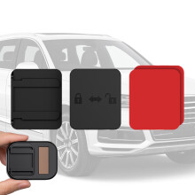 Easy Pass Holder for Windshield, Vehicle Permit Holder, Toll Pass Windshield Mount, Vehicle ETC Accessories for Secure Toll Pass Placement Black