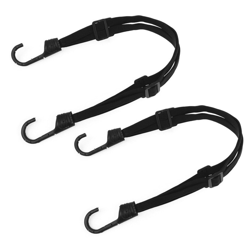 Bicycles Lashing Strap Elastic Luggage Rope With Hooks 60170Cm Adjustable For Cycling 2 Pack 9187378754160