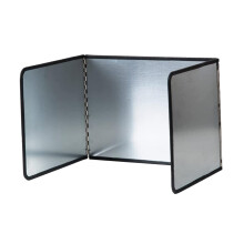 Kitchen Oil Splash Guard Foldable Heat Resistant Stove Grease Baffle Plate for Cooking Protection
