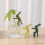 Stable Rabbit Shape Plant Support Plastic Garden Stake Windproof 4