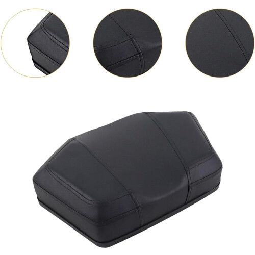 Motorcycle Passenger Backrest Pad with Quick Detachable Design for ATV Buggy and Enhanced Stability 2