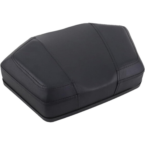 Detachable Motorcycle Passenger Backrest Pad with Cushion for ATV Buggy, Easy Installation 1