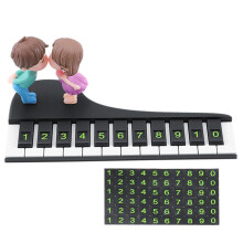 Temporary Parking Registration, Car Parking Phone Number Card,Phone Number Registration for Piano Design Dashboard Nonslip Base, Tools Black
