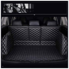 Full Coverage Leather Car Boot Liner Mat, for BMW X3 2018 Waterproof/AntiSlip/Anti Scratch Tray Liners,Protector Accessories,B normal B