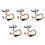 5Set Set Cosplay Leone Orecchie Pelo Morbido Coda 8