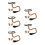 5Set Set Cosplay Leone Orecchie Pelo Morbido Coda 9